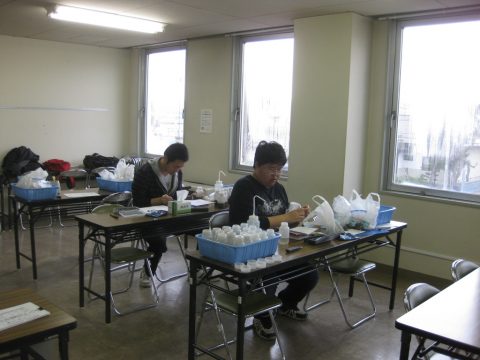 公開講座４大道ゼミ学生による簡易土壌診断