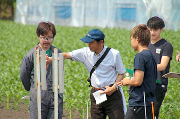 元畑作専門の東田先生からの質問です