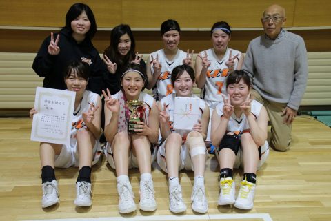 ７連覇です！　MVPは川崎さん（２年）