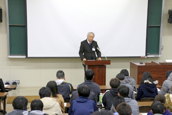 篠塚学長開会挨拶