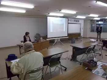 深川市民公開講座第4回目が開催されました。緒講師は岡田先生です。