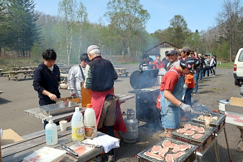 昼食風景