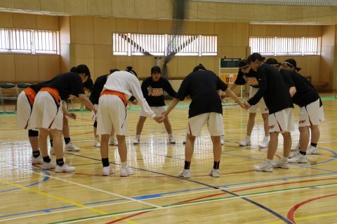 力を合わせて頑張るぞ　おー