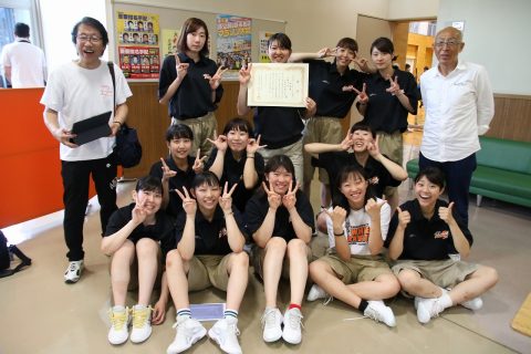 準優勝です 頑張りました