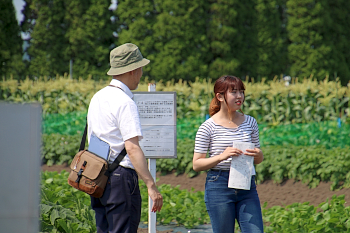 農大の先生から質問？