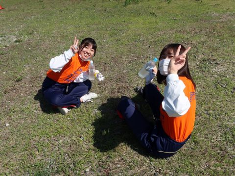 水分補給はマストです