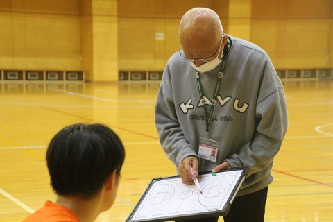 監督から指示が出ます