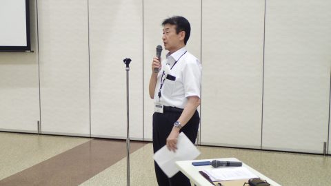 閉会にあたり、北海道銀行 小野塚修一 アグリビジネス推進室産業戦略部長の閉会の言葉で盛会のうちに終了いたしました。