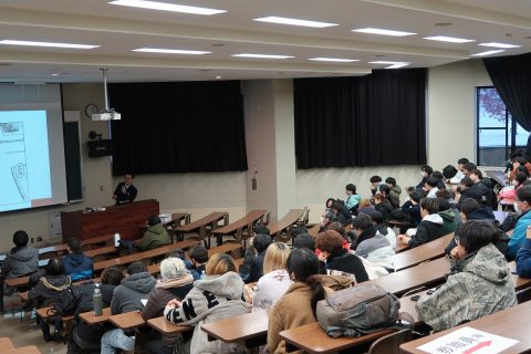 上村交通課長の講話