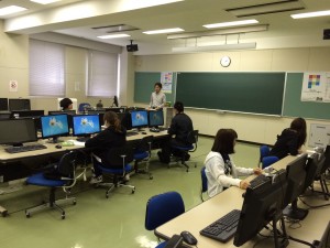 CS試験開始前の説明の様子