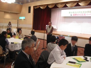 小滝深川国際交流協会会長（北短名誉教授）のご挨拶